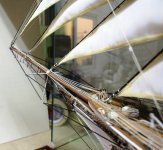 FOTO 39 - BAUPRÉS, CRUCETA, TENSORES, ESTAYS,  FOQUES Y APAREJOS - 2.JPG