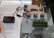 Con alimentacion a la tarjeta experimental.jpg