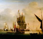 Thomas Allin - The Royal Caroline at Spithead.jpg