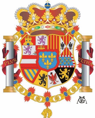 Escudo de España con Felipe V
