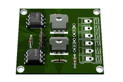 Dos mosfet para adelante y reversa