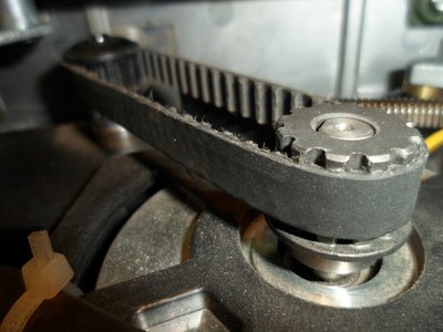 Puesto el piñon el motor.