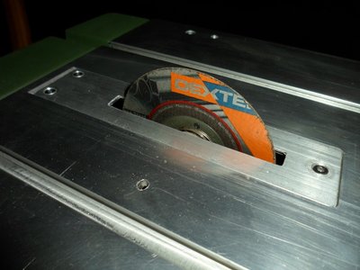 Disco pasado a la sierra fet comprobamos que funciona ya tenemos disco para dos maquinas. je je je.....