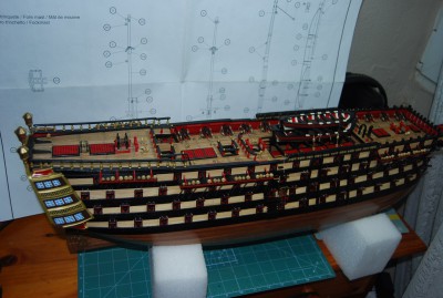 Vista general del navio