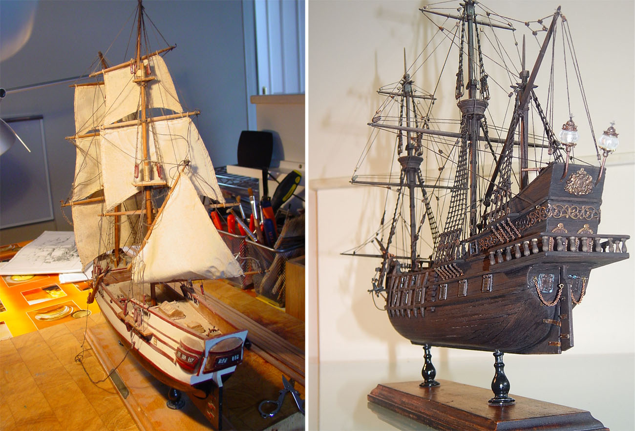 Re: Transformación Bergantín pirata en Galeón español siglo 