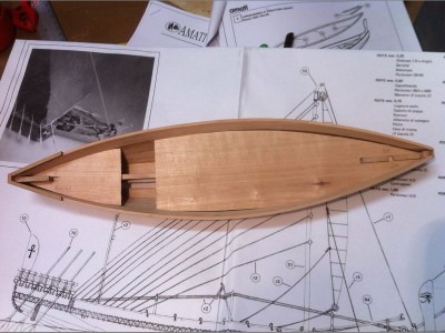 Re: Nave egipcia según planos de Amati. (Terminada)