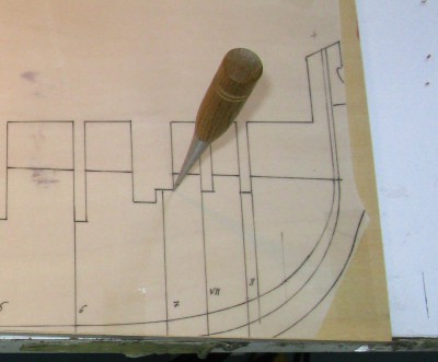 directamente desde un papel vegetal calcado