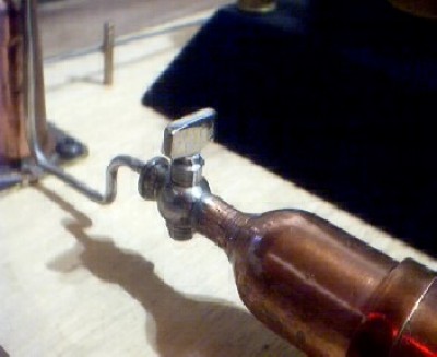 LLAVE DE PASO DE GAS BUTANO