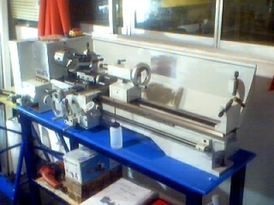 foto del torno completo