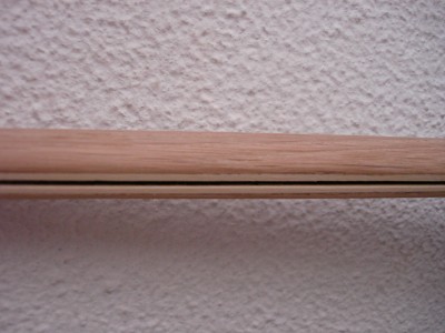 pormenor da calha da vela grande.