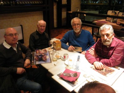 De Izda. a Dcha. Jose, JlGallego, Saguero y Cuartara.