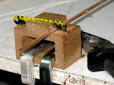 El útil de madera es invento y regalo de José Luis ( JOse_Toledo) Buen invento