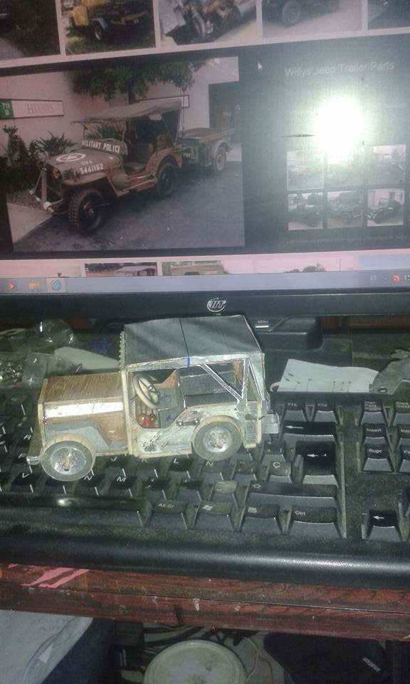 Re: Lancha de Desembarco LCM3 escala 1/35 (diorama en vitrin
