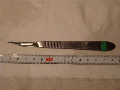 Detalle bisturí n.11