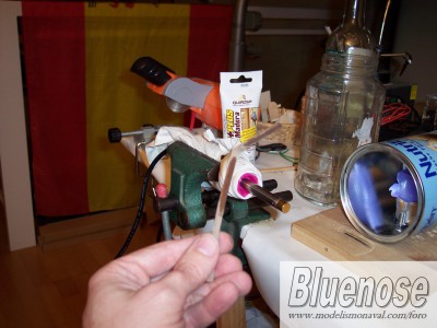 Como tiene tan poca potencia no quema la madera