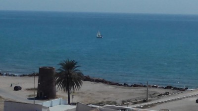 Torre vigía en El Puig de Santa María (Valencia)