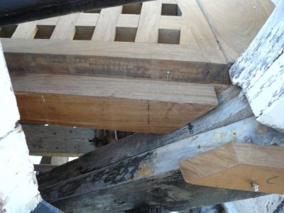 un detalle del enjaretado delbaupres
