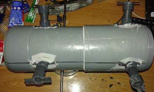 Un ROV de agua dulce, con mando de PS2