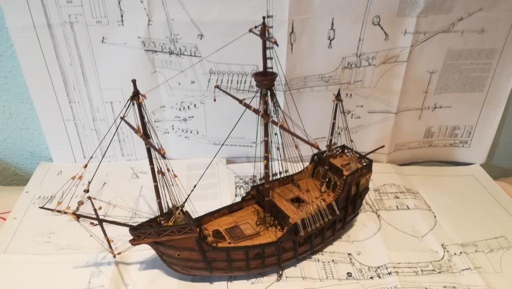 Re: SANTA MARIA, esc.1/65, por Claudio J.