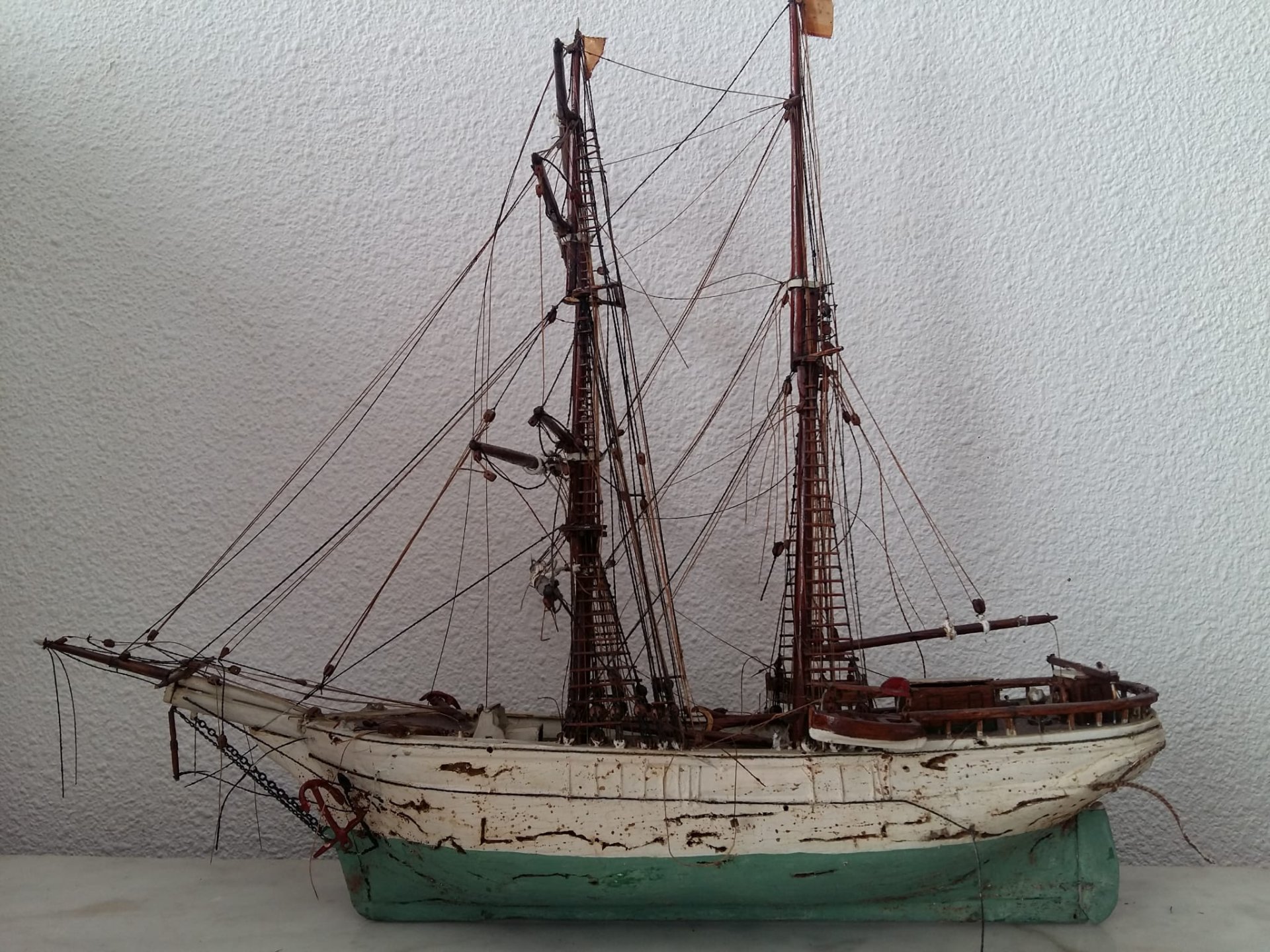 Restauración Bergantín Goleta Paquita