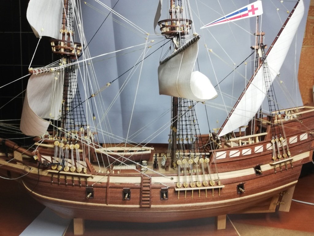 Re: Mayflower de Constructo 1/65 (Mod. Antiguo)