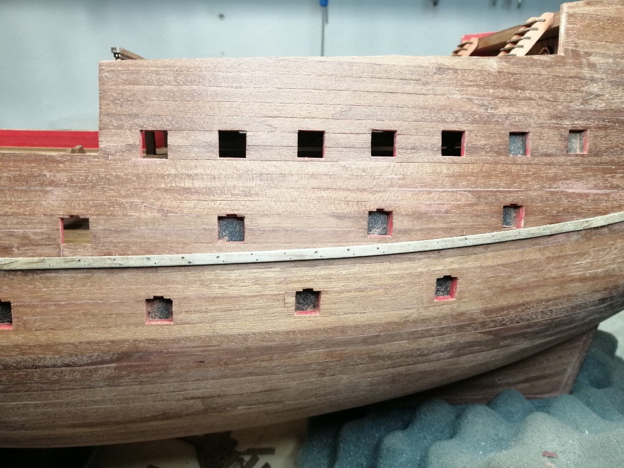 Re: Kit Altaya ,Galeón San Martín por Antonio