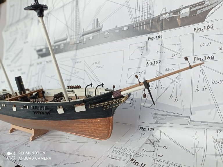 Re: Cutty Sark 1:90 de constructo