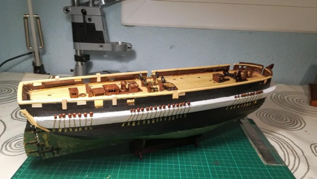 Re: HMS TERROR de OcCre, por Claudio J.