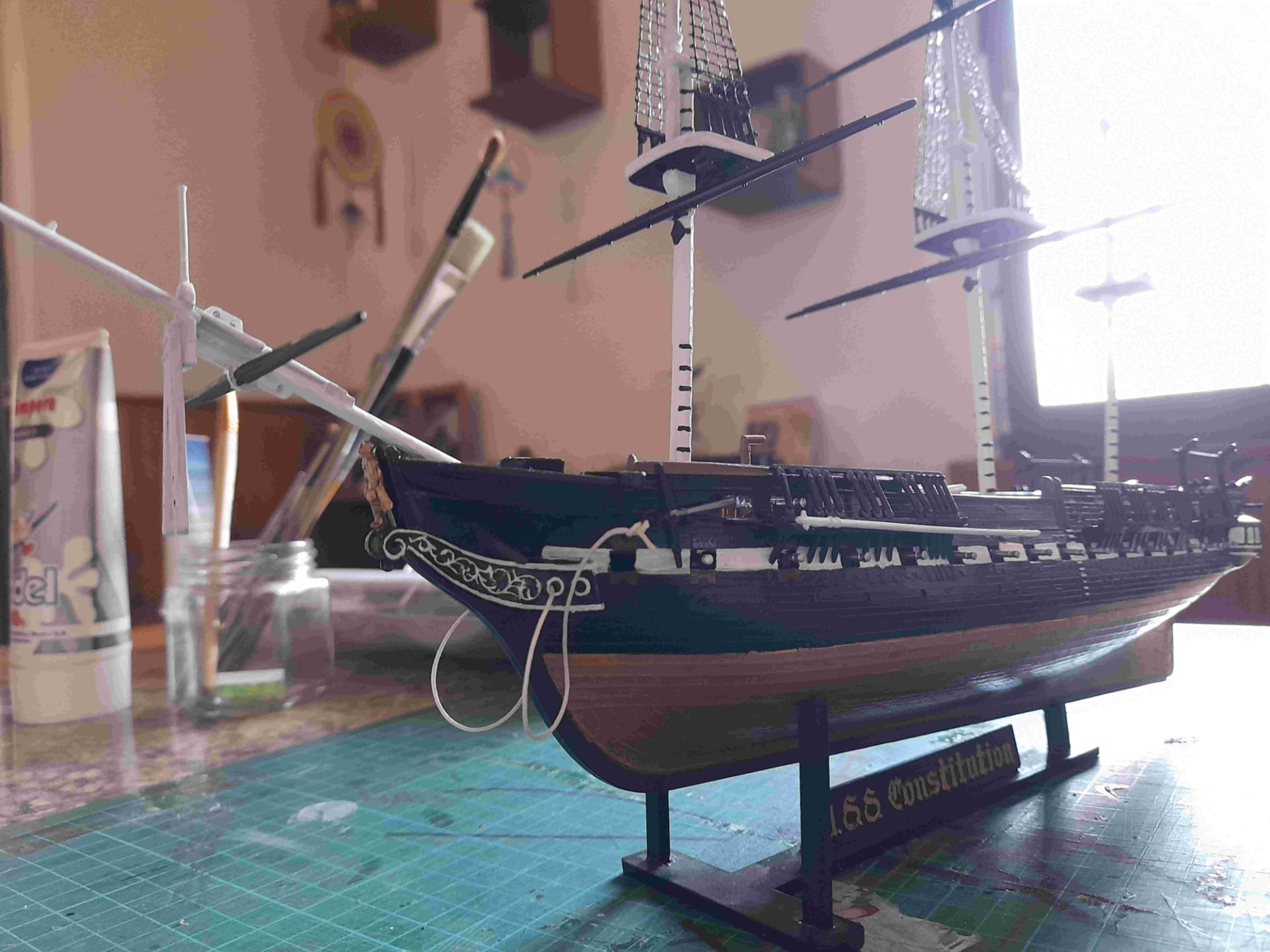 USS CONSTITUTION armado modelo