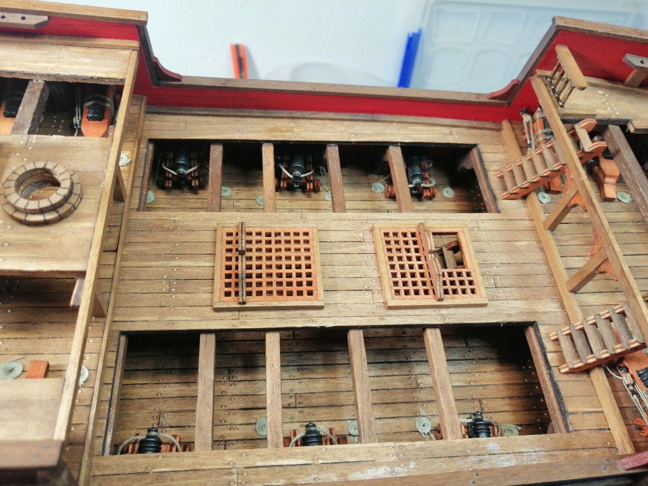 Re: Kit Altaya ,Galeón San Martín por Antonio
