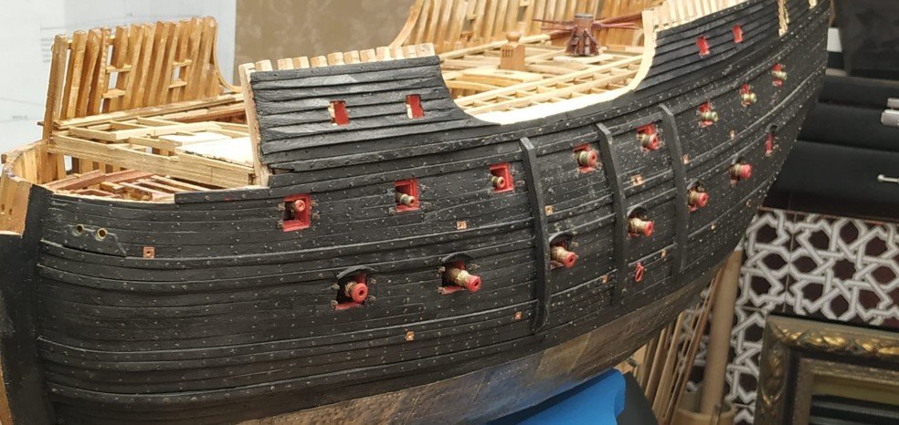 Re: Kit Altaya ,Galeón San Martín por Antonio