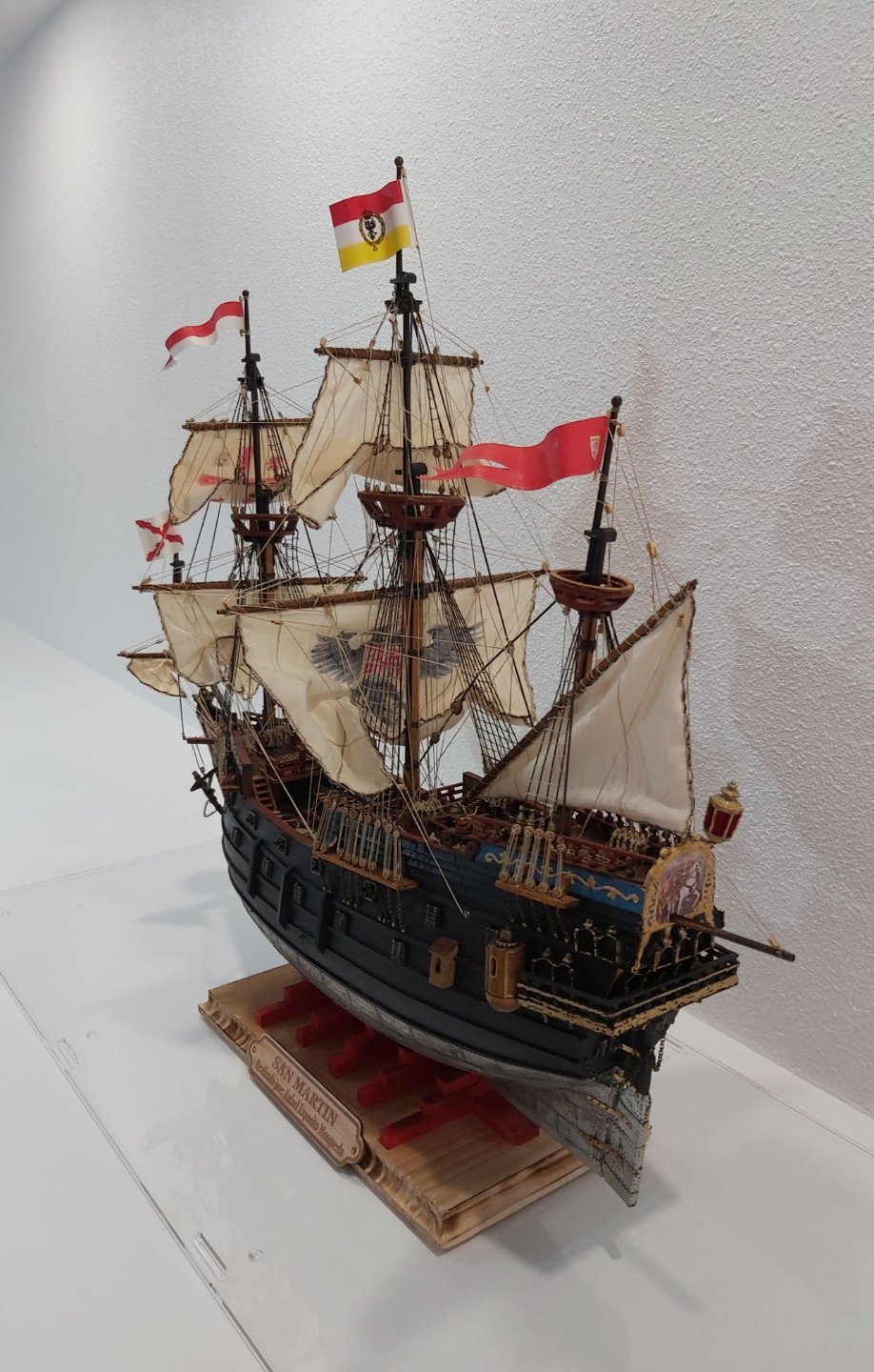 Galeón San martin por Rafael Exposito