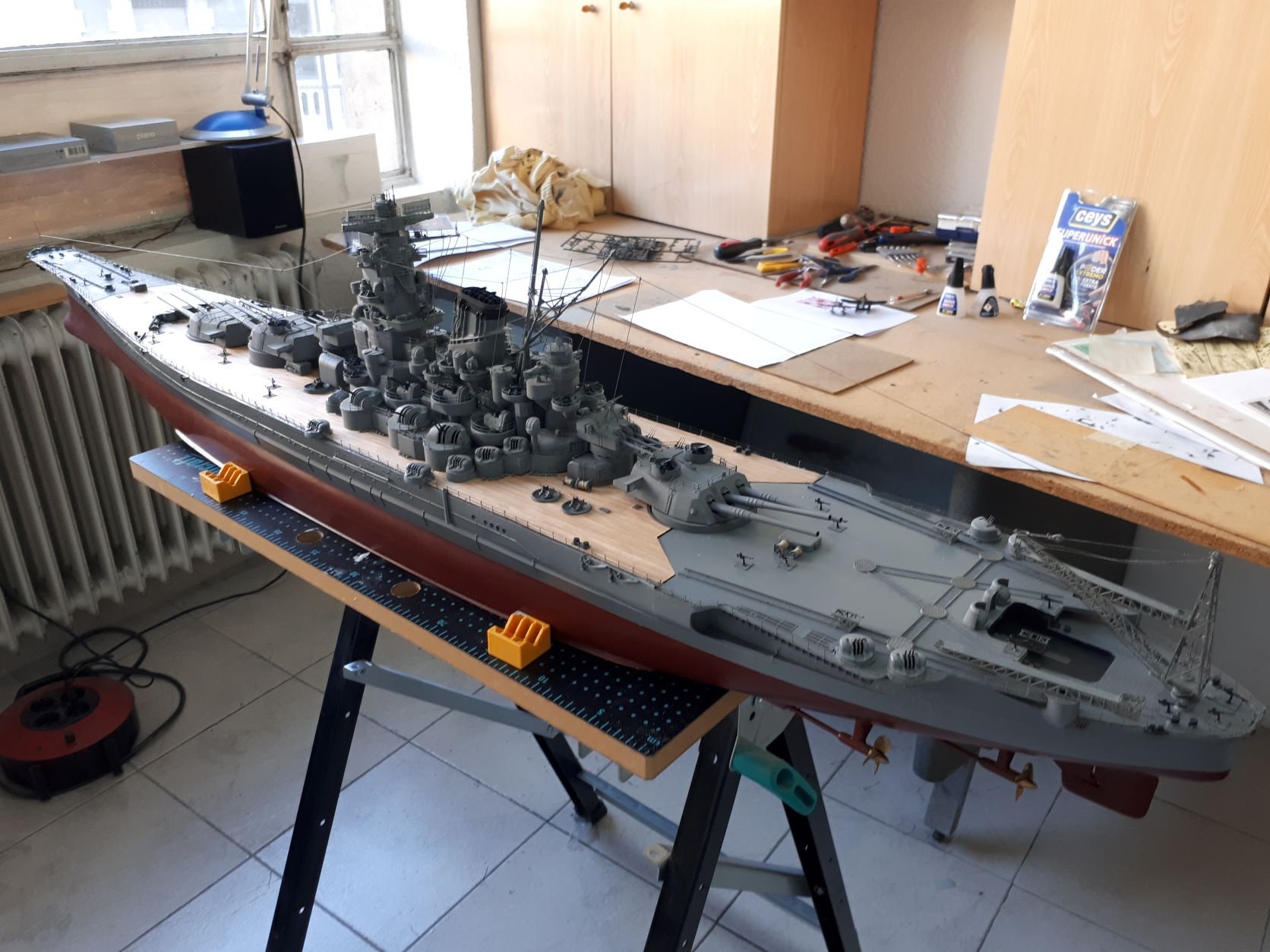 Re: Yamato 1/200 de Nichimo