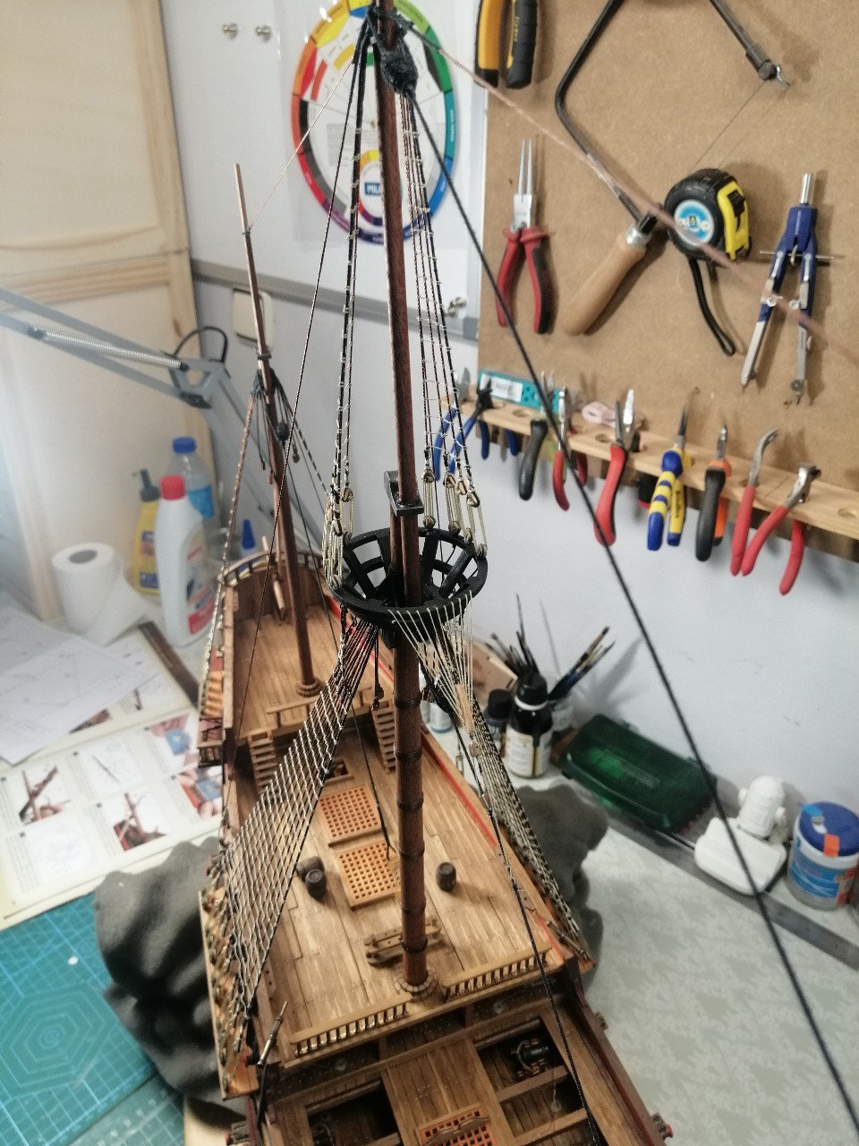 Re: Kit Altaya ,Galeón San Martín por Antonio
