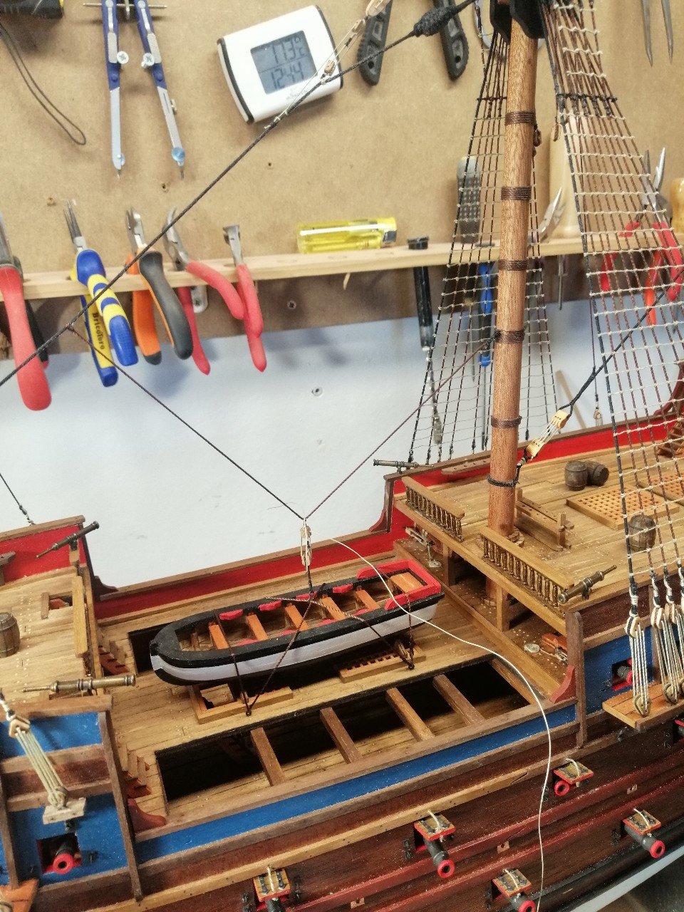 Re: Kit Altaya ,Galeón San Martín por Antonio