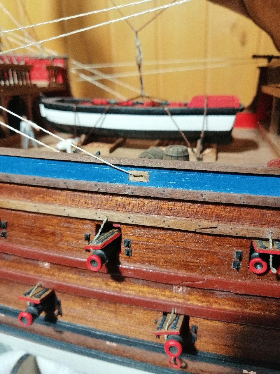 Re: Kit Altaya ,Galeón San Martín por Antonio