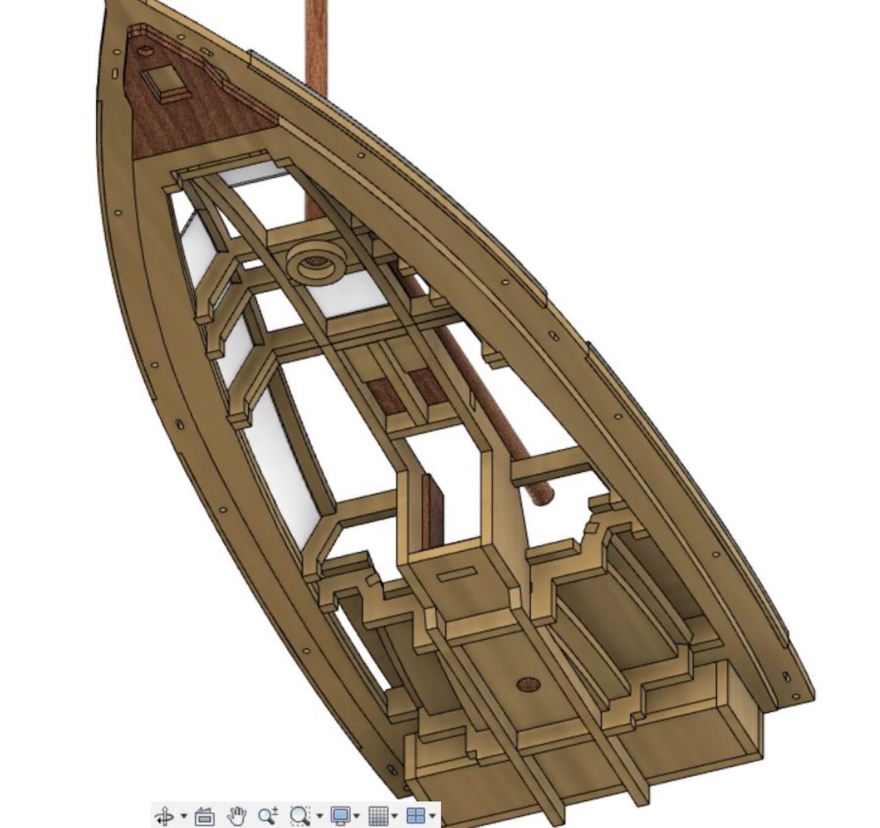 Re: Velero moderno 9m, escala 1/15 de newmodelships