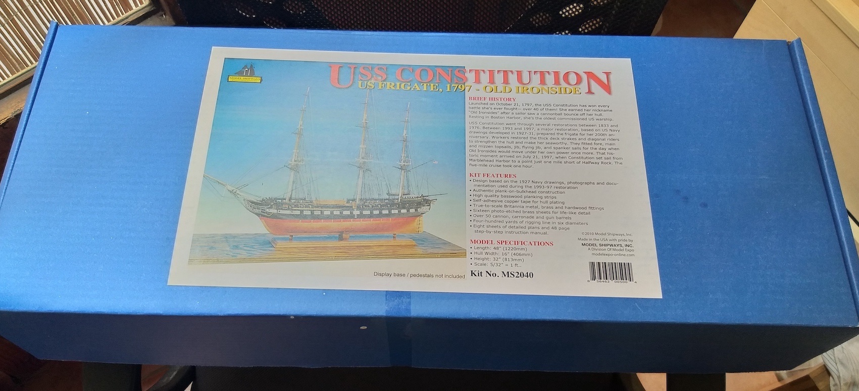 Re: 2º Proyecto en grupo USS CONSTITUTION Model Shipways