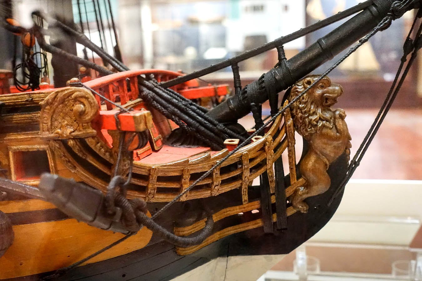 modelo que estuvo 270 años en el museo naval de Madrid