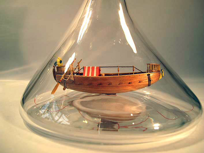 Barco egipcio de Lorenzo Barón
