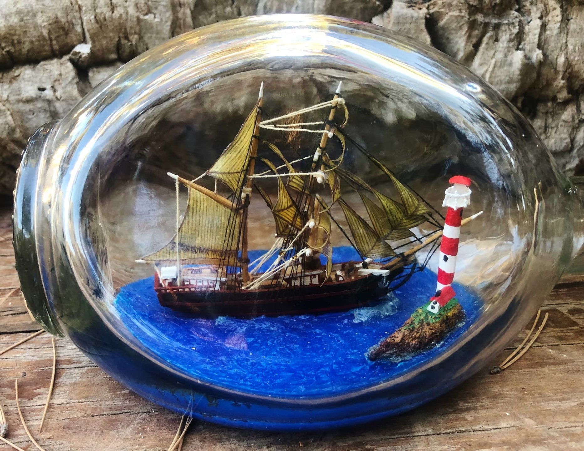 Mi sexto barco, El Bergantín León de Noruega.