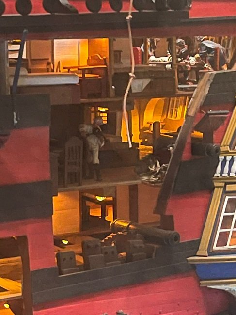 Re: Maqueta del Santísima Trinidad en el Museo Naval de La Habana