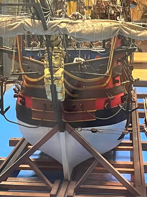 Re: Maqueta del Santísima Trinidad en el Museo Naval de La Habana
