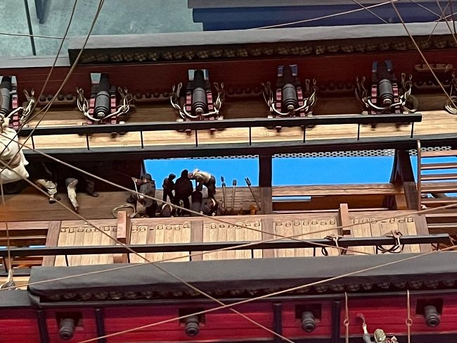 Re: Maqueta del Santísima Trinidad en el Museo Naval de La Habana