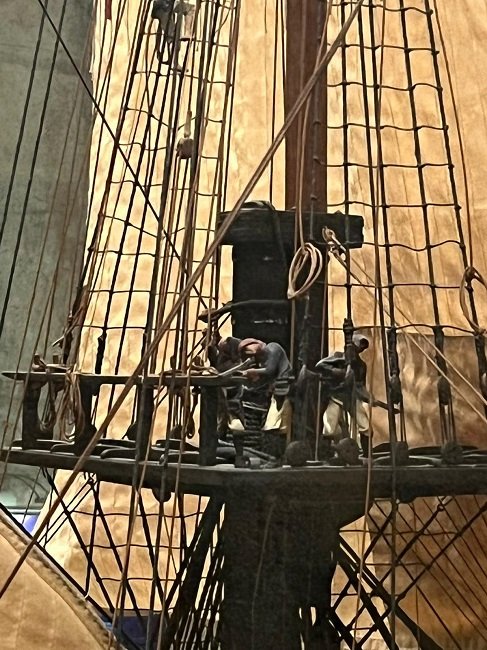 Re: Maqueta del Santísima Trinidad en el Museo Naval de La Habana