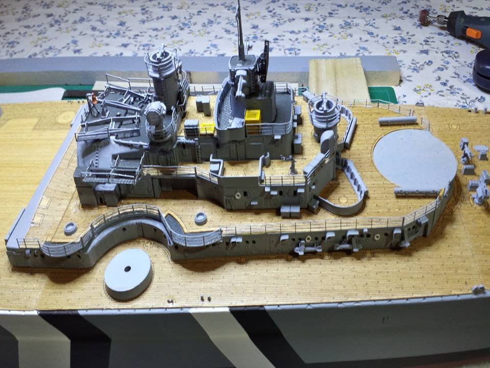 Re: DKM "Bismarck" E:1/200 (6ª parte y última de momento)
