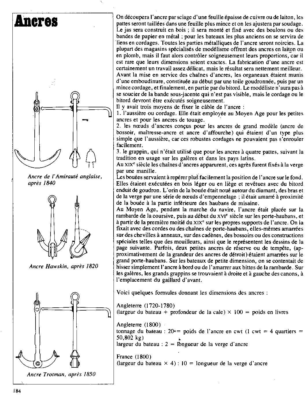 Re: tamaño de las anclas
