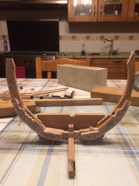 Re: Construcción de la Capitana de 1688 según el estudio del facs. y trans. E:1/60
