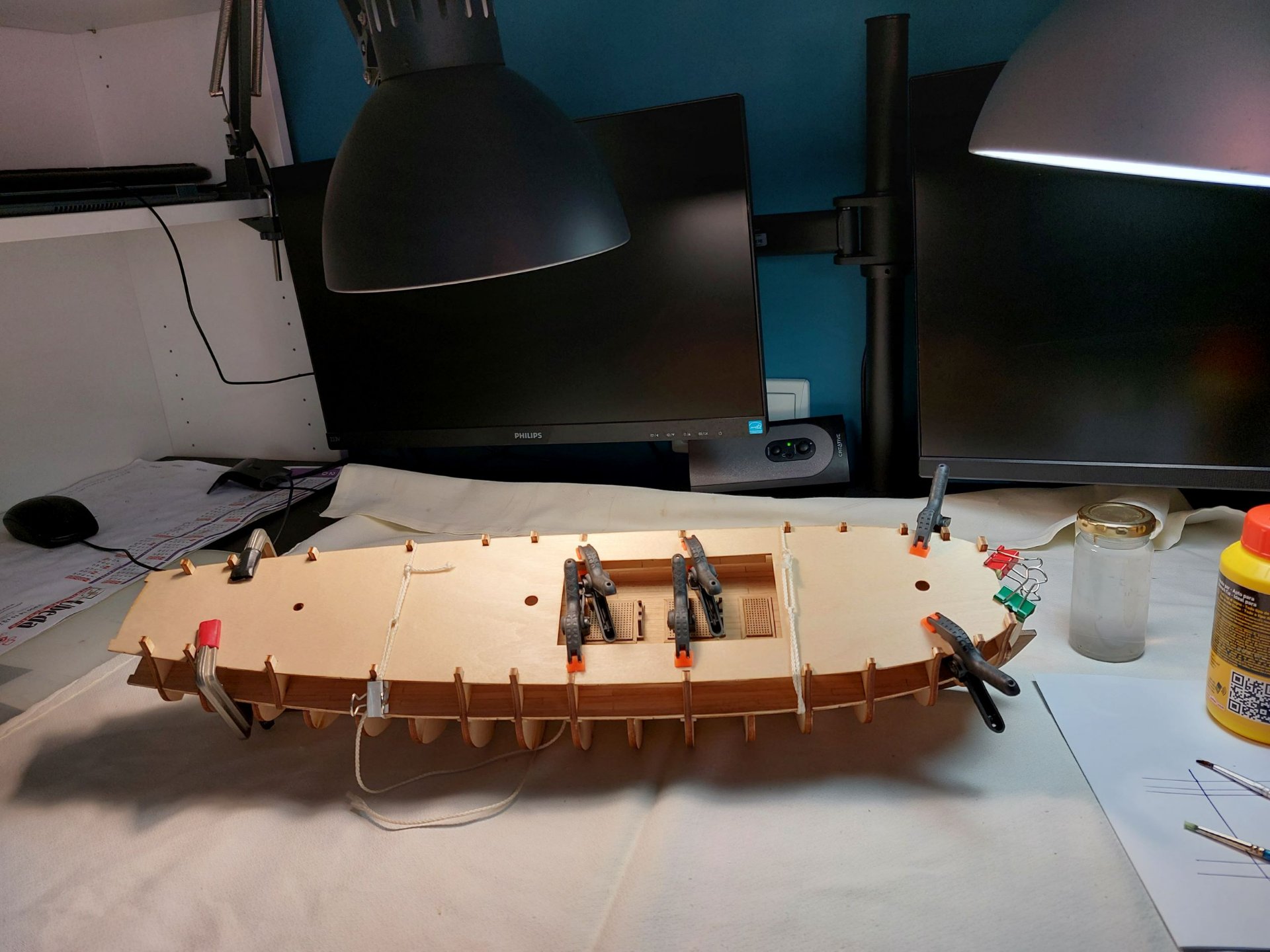 Re: HMS Surprise de MAMOLI 1:75