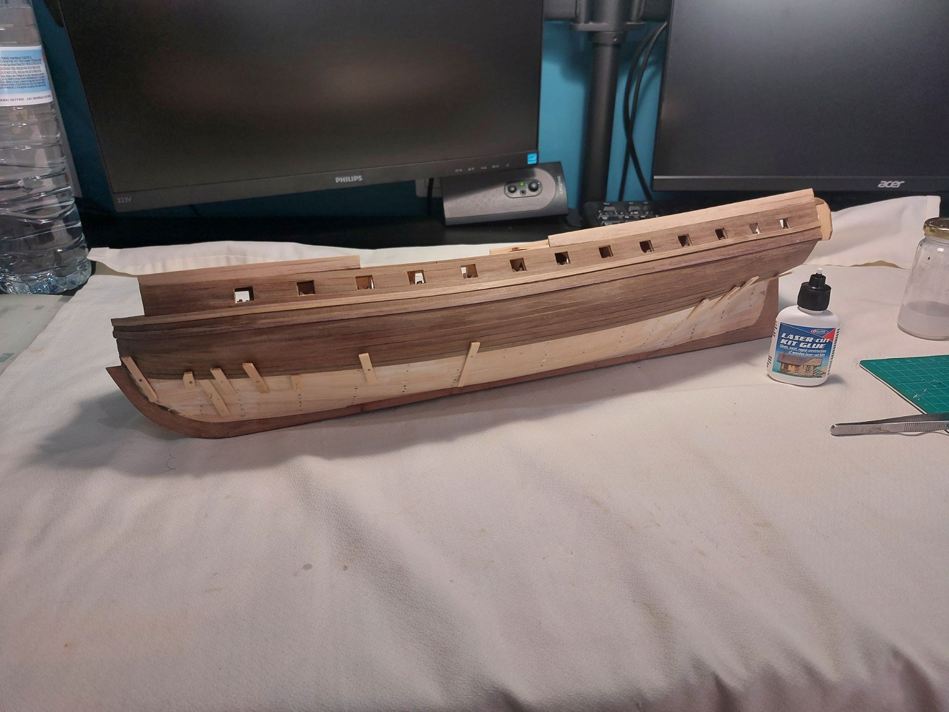 Re: HMS Surprise de MAMOLI 1:75